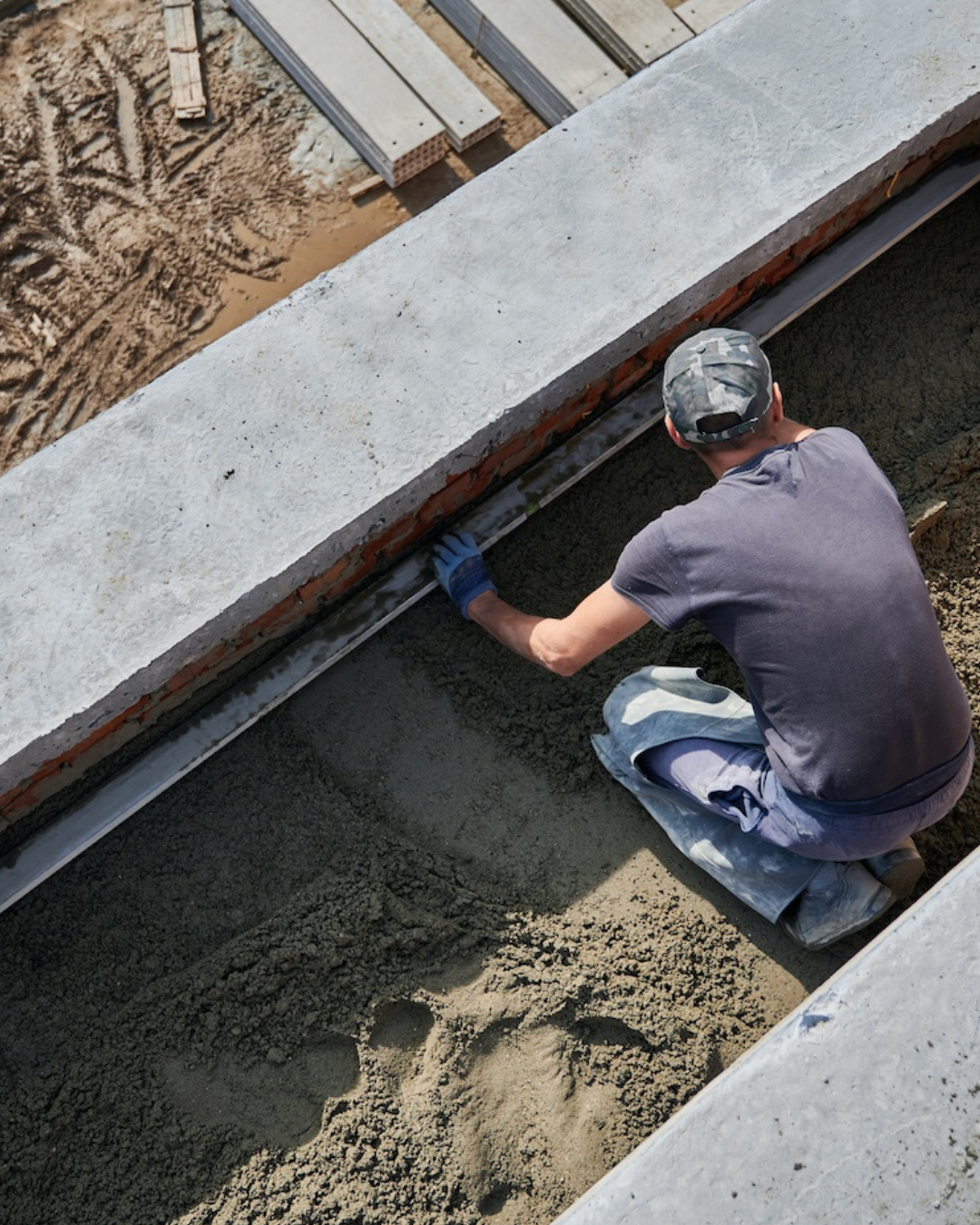Travaux de fondation et d’assainissement extérieur